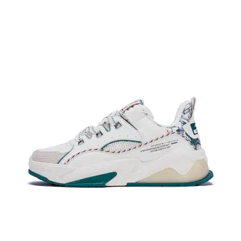 XTEP Skateboard Shoes Men's White Velvet Pine