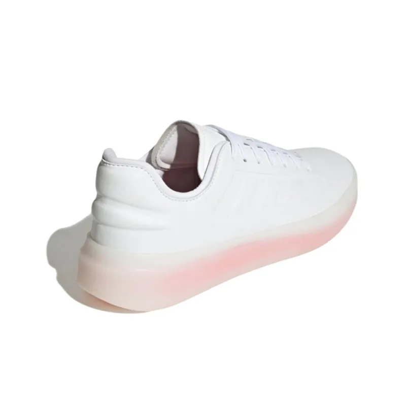 Zntasy Women's Adidas 'White Bright Red' Women's-3