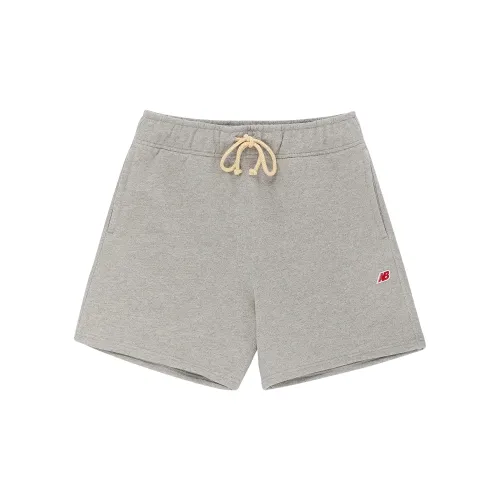 New Balance Teddy Made Core Shorts Athletic Grey