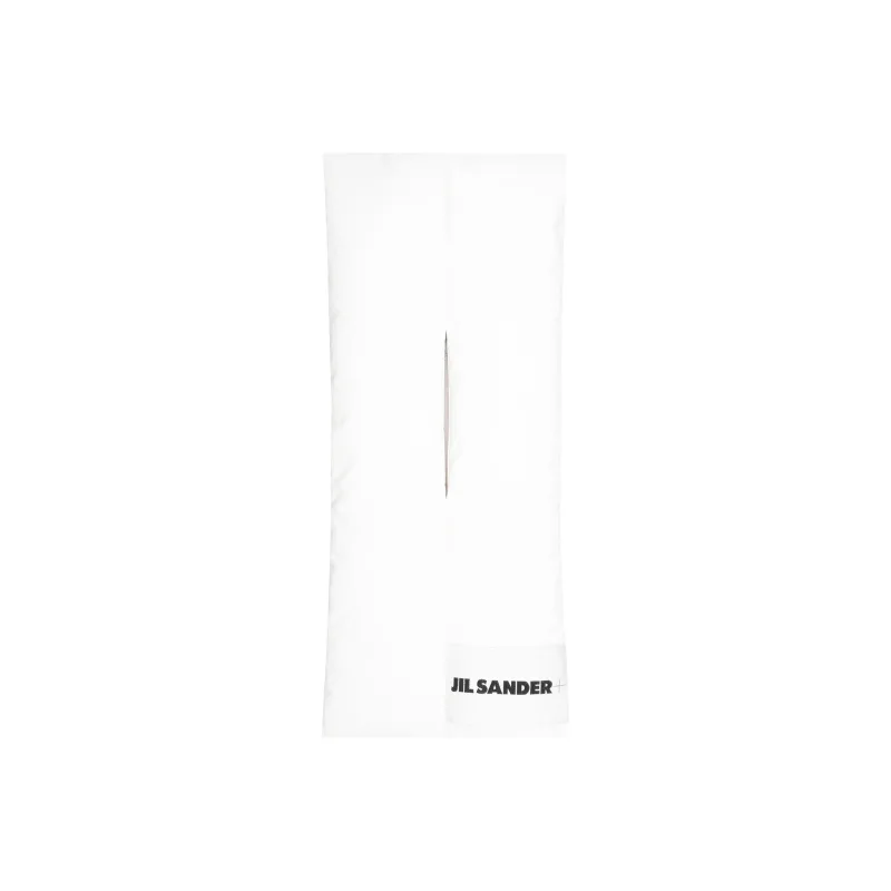 JIL SANDER Logo Detailed Wraparound Scarf-1