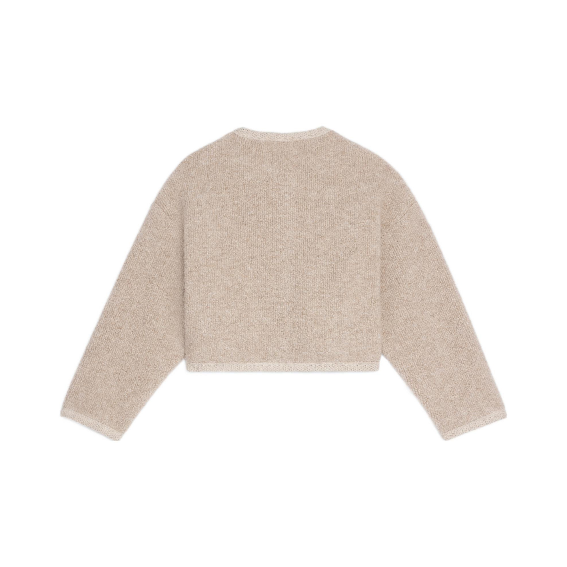 CELINE Cardigan Jacket in Alpaca Wool - POIZON
