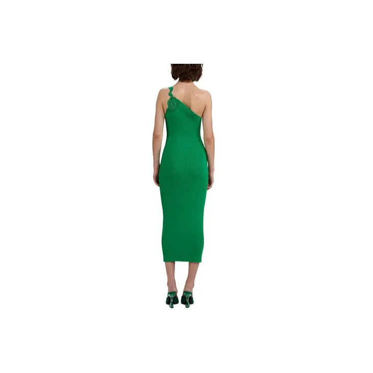 Self portrait Sleeveless Dresses Women's Grass Green-1
