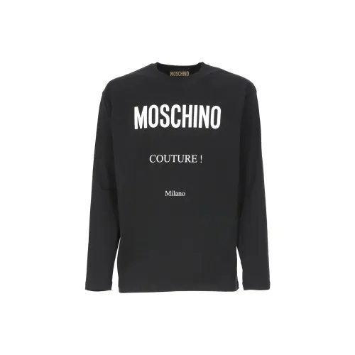 MOSCHINO T-Shirts Men Black