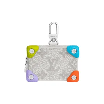 LOUIS VUITTON Leather Keychains Men's