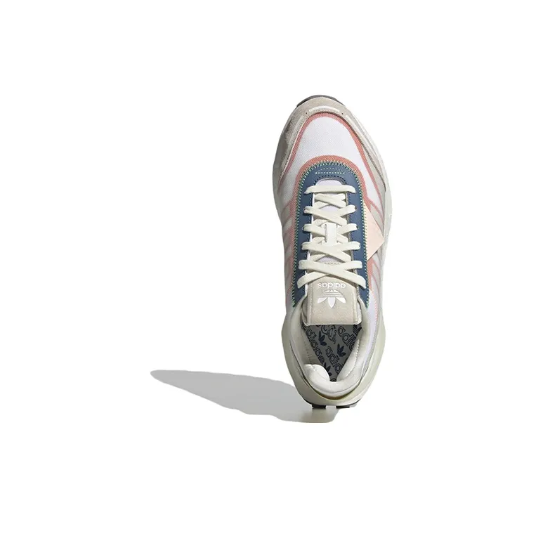 Adidas Retropy P9 White Beam Orange-4