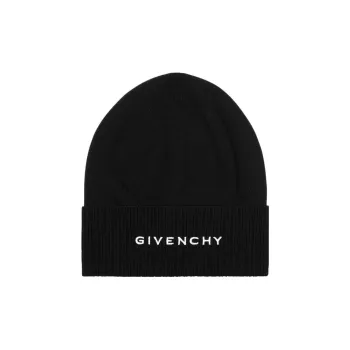 Givenchy Logo Embroidered Beanie