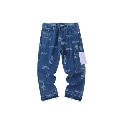 LAMLICKA Jeans Unisex Blue