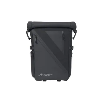 ROG Knit Density Water-Resistant Fabric Backpack Laptop Bag Regular Unisex Black