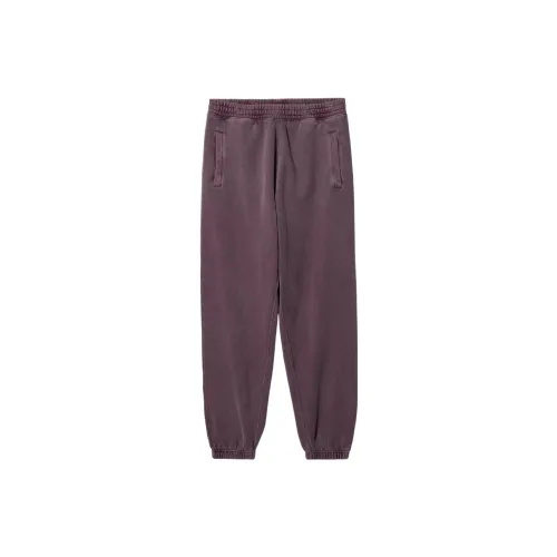 Carhartt WIP Knitted Sweatpants Men Burgundy