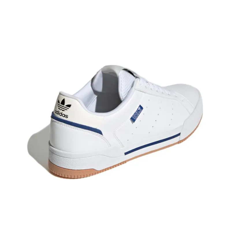 Adidas Originals Court Tourino Anti Slip Wear Resistant Low Top Skateboard Shoes Unisex White-3