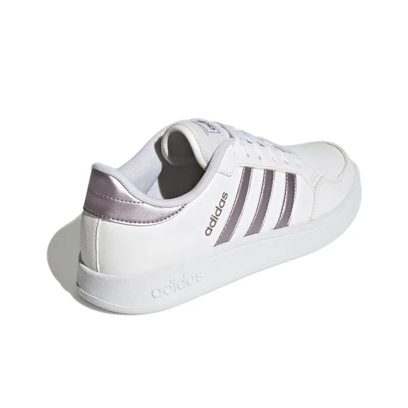 Adidas Breaknet 'White Matte Purple Metallic' Women's-3