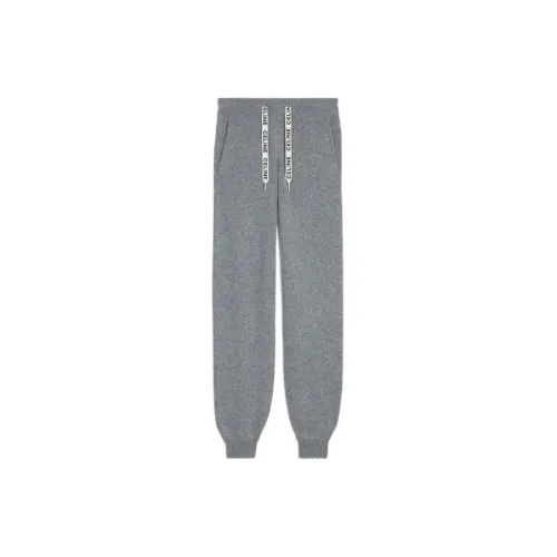 CELINE Knitted Sweatpants Women's Gray