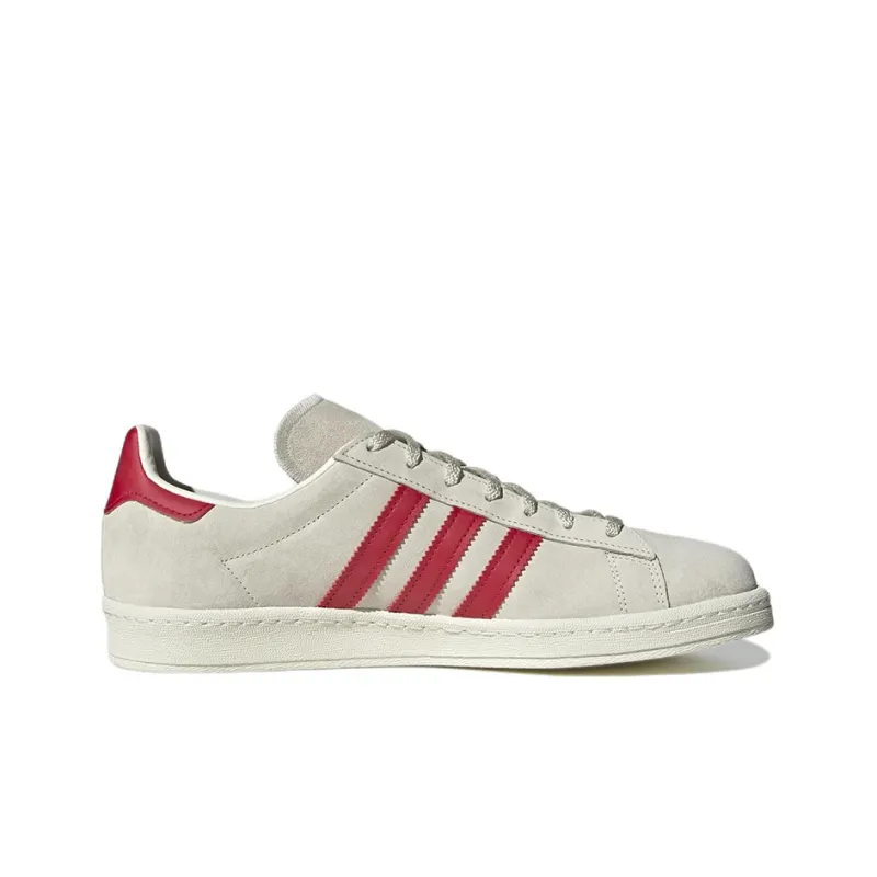 Adidas Campus 80s Off White Collegiate Red-1
