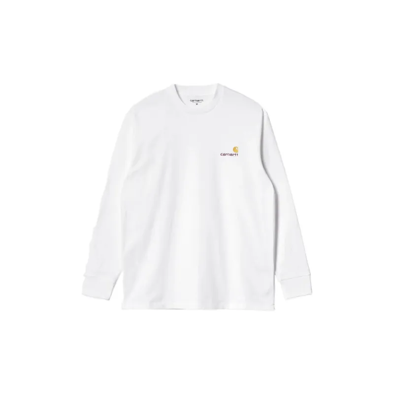 Carhartt WIP L/S American Script T Shirt-0