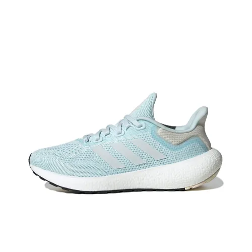 Adidas Pureboost 22 Running Shoes Women's Low-Top Sky Blue