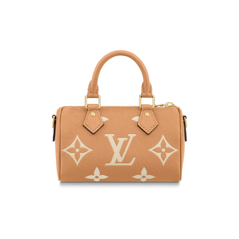 LOUIS VUITTON Speedy Soft Grain Cow Leather Pillow Bag, Handbag, Shoulder Bag, Crossbody Bag Extra Mini Women's Yellow-2