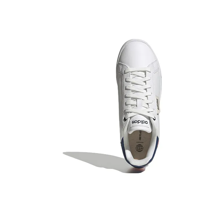 Adidas Neo Court Silk 'White Mystery Blue' Women's-4