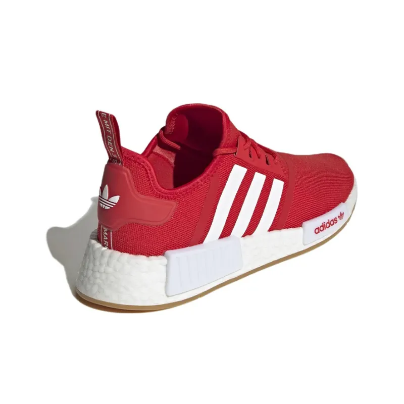 Adidas Nmd R1 Vivid Red White Gum-3