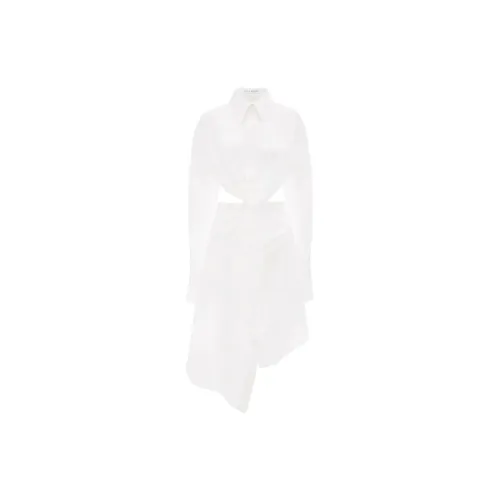 JW Anderson Long-Sleeved Dresses Women's White