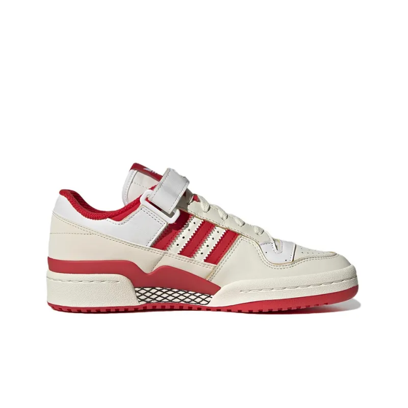 Adidas Forum 84 Low Off White Vivid Red Footwear White Women's-1