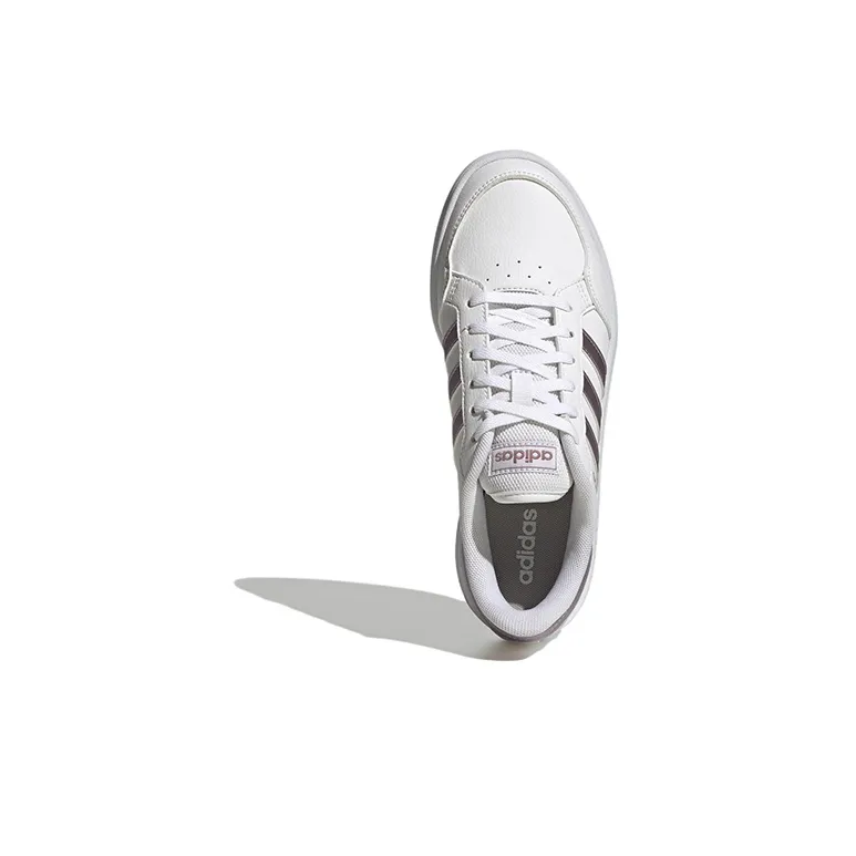Adidas Breaknet 'White Matte Purple Metallic' Women's-4