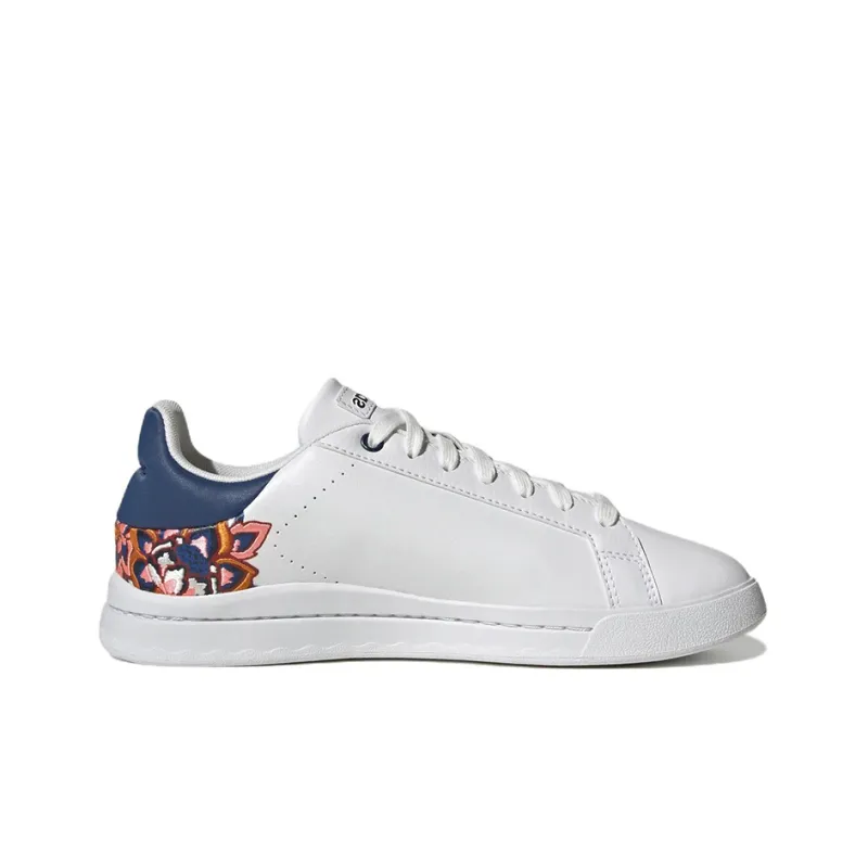 Adidas Neo Court Silk 'White Mystery Blue' Women's-1