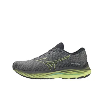 Mizuno Wave Rider 26 'Grey Volt Green'