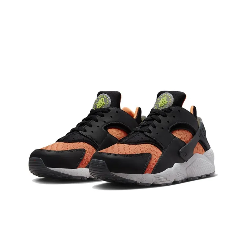 Nike Air Huarache Crater Premium 'Black Atomic Orange'-2