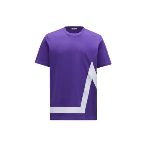 Moncler T-Shirts Men Purple