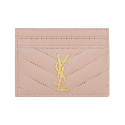 SAINT LAURENT Cassandre Card Holders