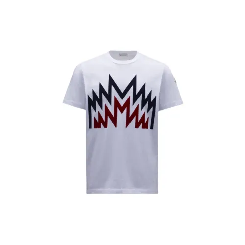 Moncler T-Shirts Men Optical White