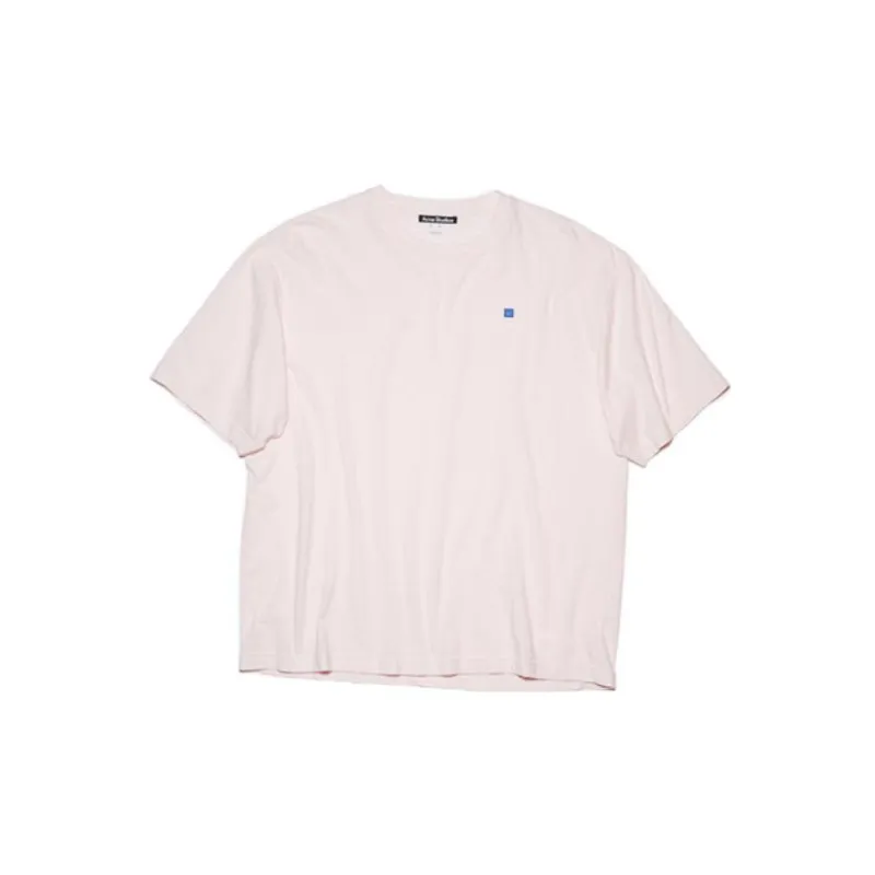 Acne Studios T Shirts Unisex Light Pink-0