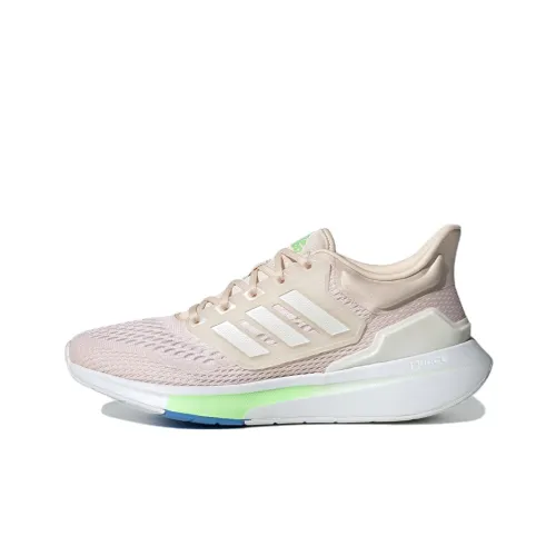 Adidas EQ21 Run Running Shoes Women's Low-Top Pink/White/Green