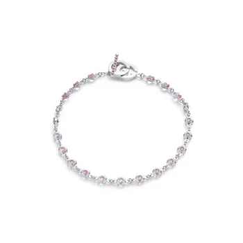 GUCCI 18K White Gold Bracelet Women's Pink