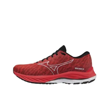 Mizuno Wave Rider 26 Low-Top Running Shoes Men's Red White