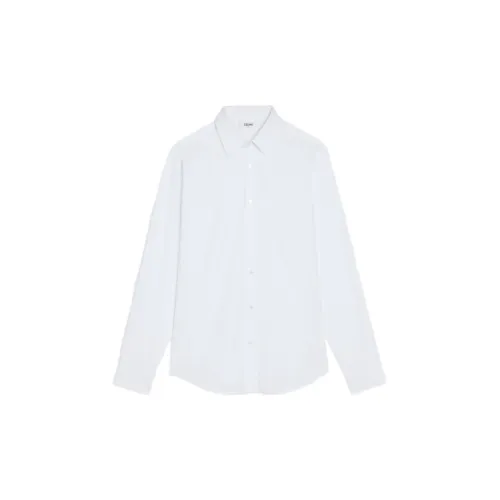 CELINE New Men'S Collection - Boy Doll Shirts Men White