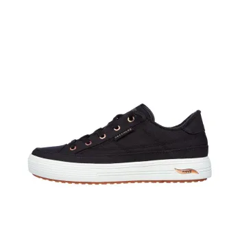 Skechers Arch Fit Series Skateboard Shoes Women's Low Top Black