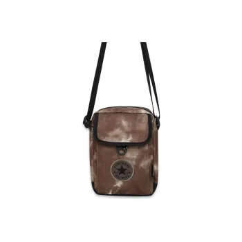 Converse Polyester Shoulder Bag Crossbody Bag Mini Unisex Brown