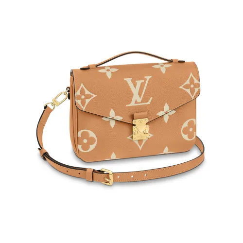 LOUIS VUITTON Cow Leather Messenger Bag Handbag Shoulder Bag Crossbody Bag Regular Women's Yellow