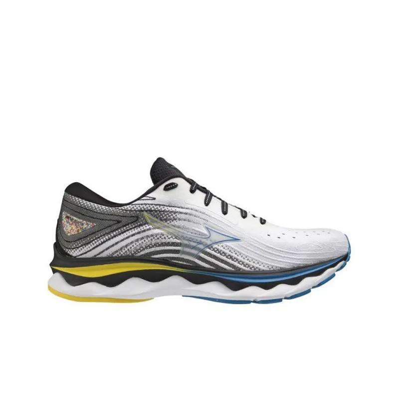 Mizuno Wave Sky 6 'White Grey' Women's-1