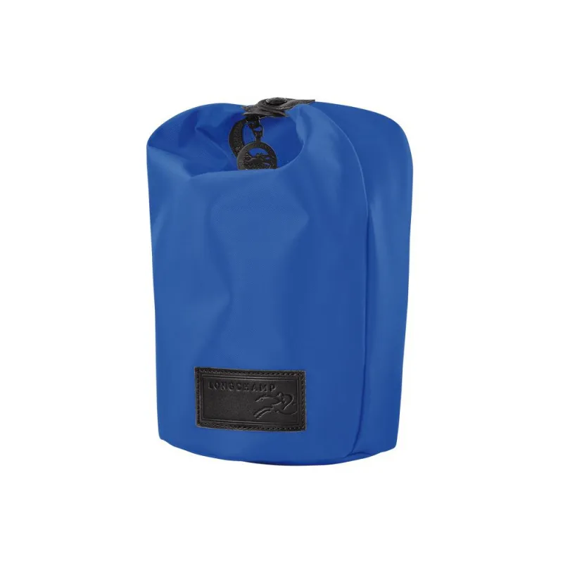 LONGCHAMP Le Pliage Canvas With Leather Trim Bucket Bag Storage Bag Handbag Clutch Women's Blue-1
