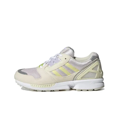 Adidas Originals ZX 8000 Casual Shoes Women's Low-Top Beige/Pink/Yellow