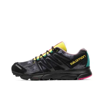 SALOMON Bodega X SALOMON X Mission 4 Suede 'Black Yellow'