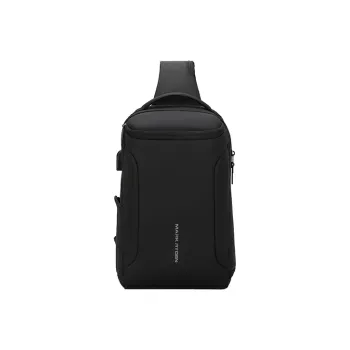 MARK RYDEN Oxford Crossbody Bag, Shoulder Bag, Sling Bag Regular Men's Elegant Black