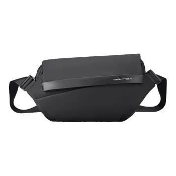 MARK RYDEN Oxford Crossbody Bag Shoulder Bag Men's Elegant Black/Elite Black