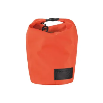 LONGCHAMP Le Pliage Canvas With Leather Canvas Bag Bucket Bag Storage Bag Handbag Clutch Women's Orange