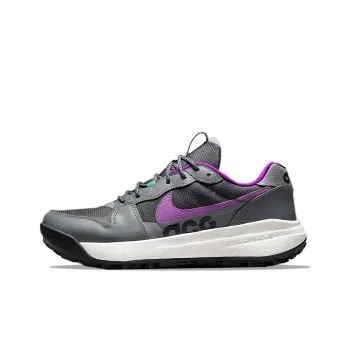 Nike Acg Lowcate Smoke Grey Dark Smoke Grey Vivid Purple