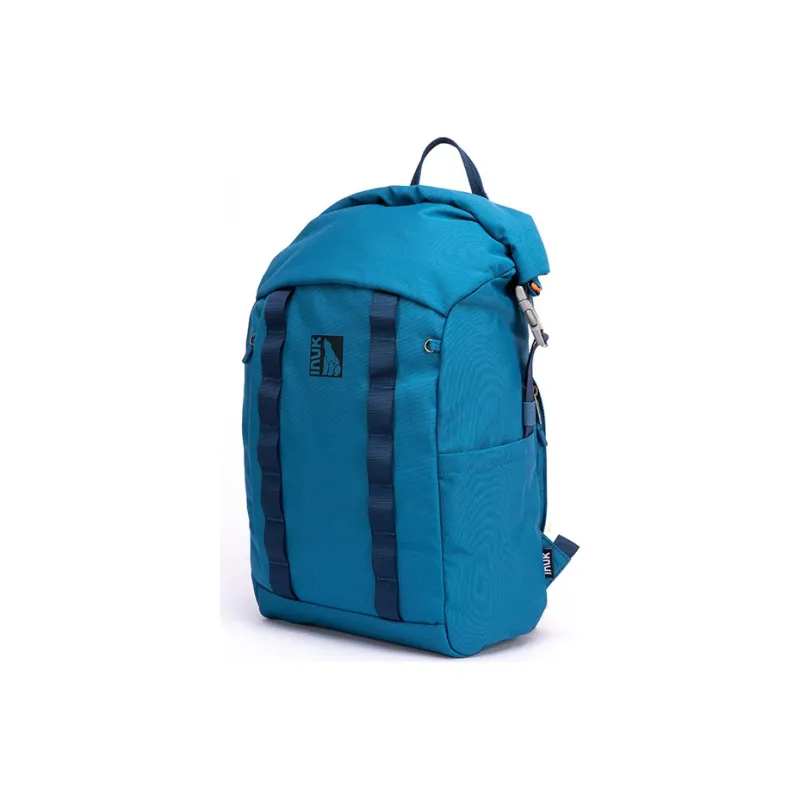 INUK Recycled Fiber Laptop Backpack Unisex Multicolor-4
