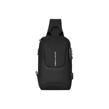 MARK RYDEN Oxford Shoulder Bag, Crossbody Bag, Sling Bag Men's Elegant Black
