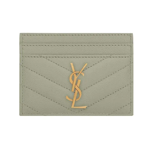 SAINT LAURENT Cassandre Card Holders